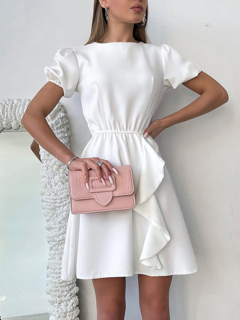 Mikolaj שמלת מיני בטקסטורה