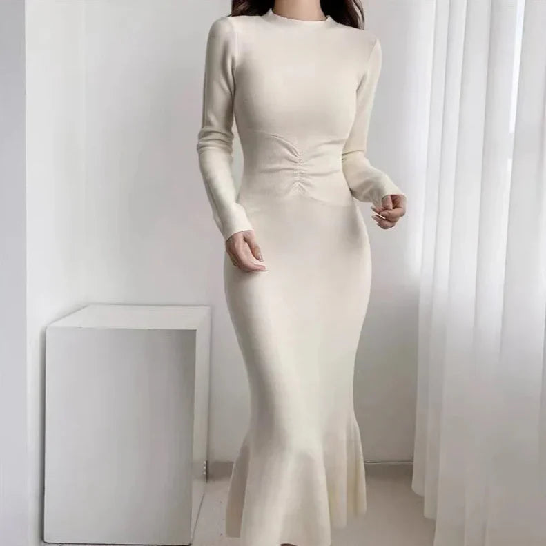 Riddle שמלת סריג מרמייד