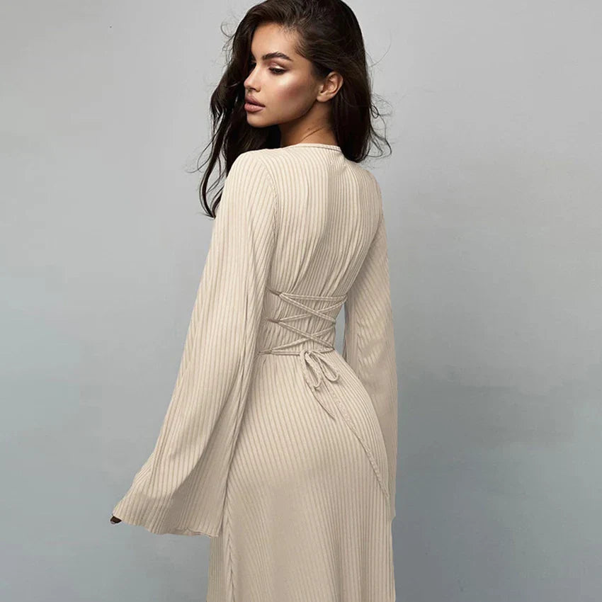 Dixon שמלת סריג מקסי