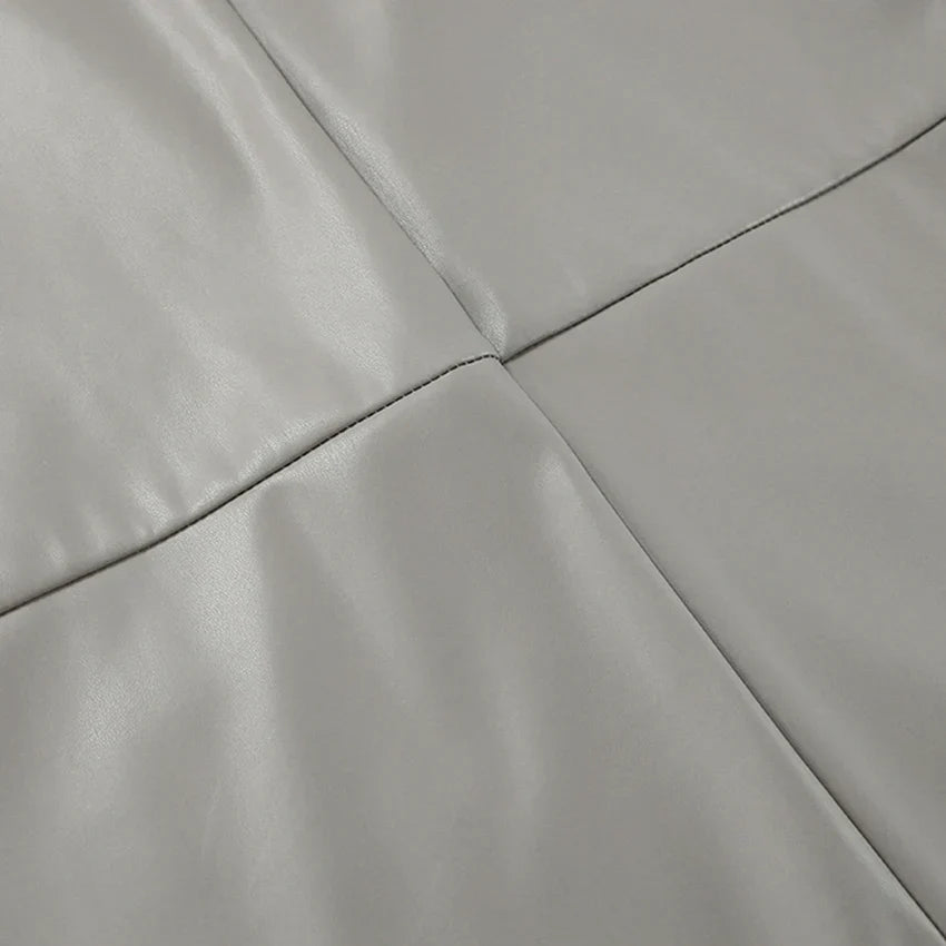 Nellie חצאית דמוי עור