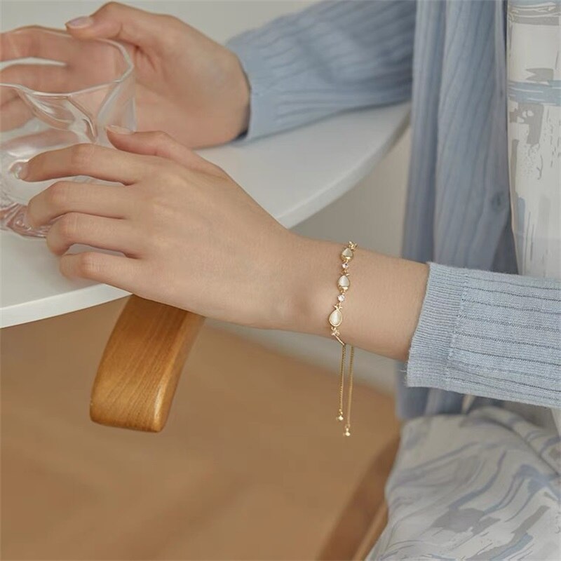 Minerva צמיד זירקון אופל