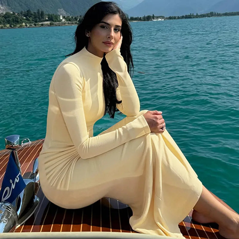 Skye - שמלת מקסי דגם